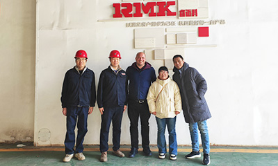 Romanian old customers visited our company for inspection and exchange ideas on new projects for tra