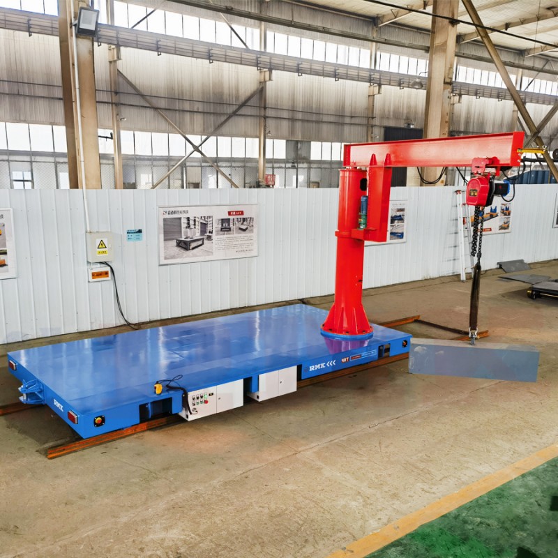 40 Tons Steel Billet Battery Rail Transfer Cart