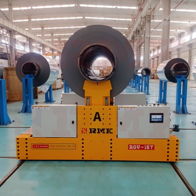 15 tons Battery powered steel coil rail transfer cart