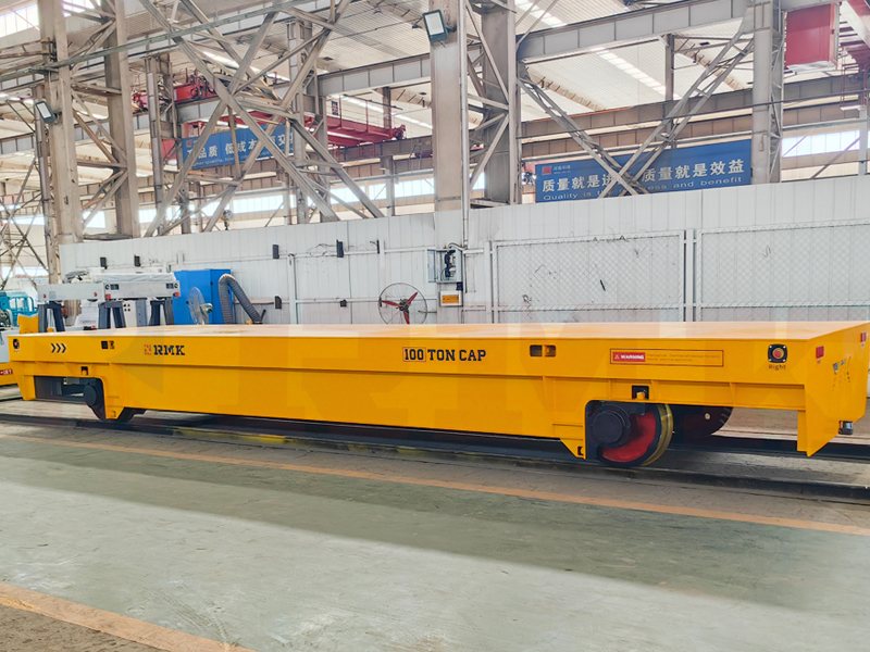 100 tons Industrial Rail Transfer trolley