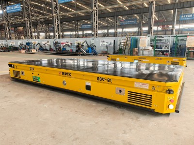 8 Ton Laser-Guided AGV with Lifting Pallet