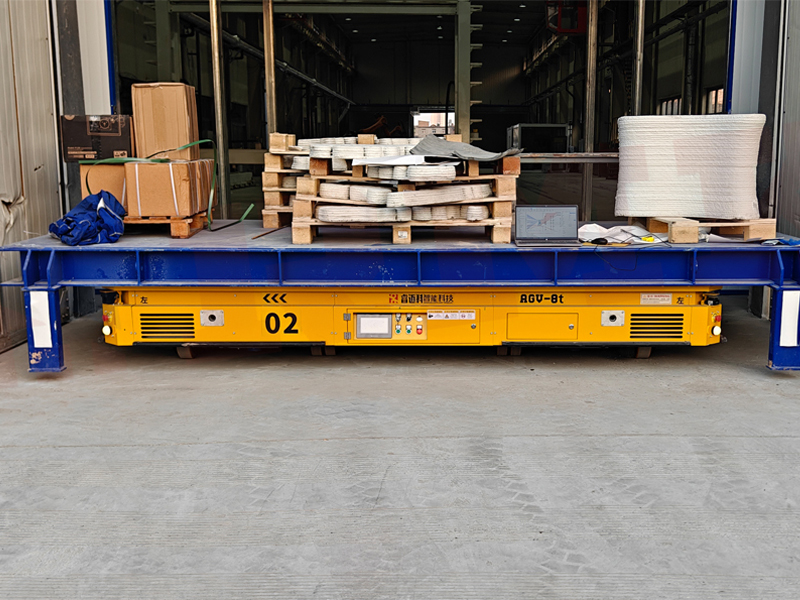 Pallet heavy-duty laser-guided AGV