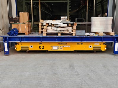Pallet heavy-duty laser-guided AGV