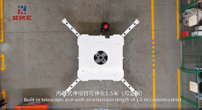 20 ton Telescopic Deck omniwheel transfer cart
