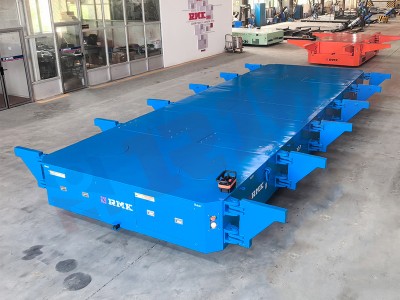 30 Ton Heavy Duty Omni Directional Transfer Cart with Extendable Platform