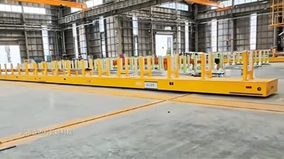 Steel Rail Transfer Cart-38m Long Tabletop